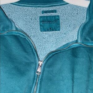Abercrombie & Fitch Teal Zip-Up Jacket